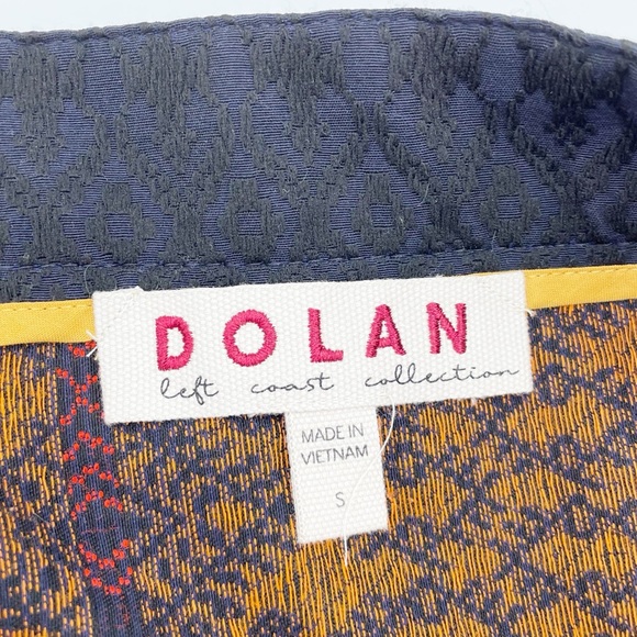 Anthropologie Dolan Left Coast Collection Jacquard Skirt Mixed Print Size Small - Picture 6 of 11